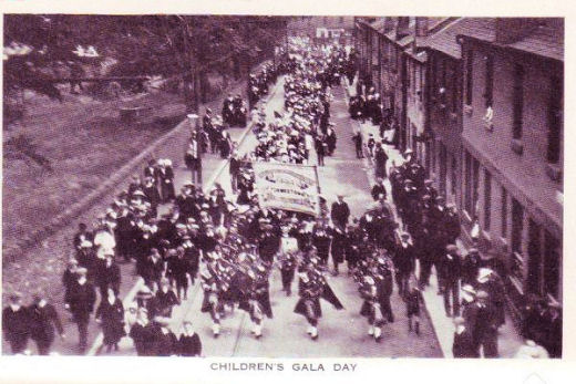Band at Co-op children’s Gala Day 1912